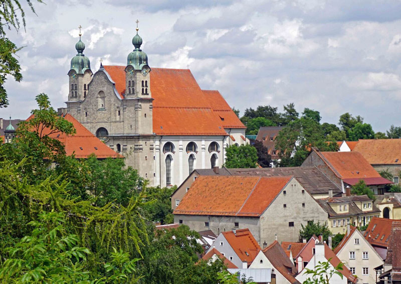 Mittelalterlich Historische Stadt Landsberg am Lech